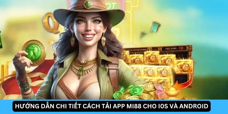Hướng dẫn hội viên từng bước tải app MI88 về điện thoại